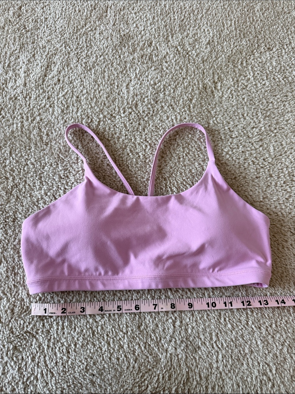 Athleta Waterlily Transcend Scoop Bra in size Medium A-c